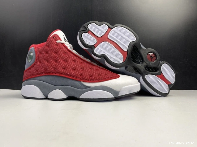 Cheap 13 Air Red Flint Retro Grey 414571-600 Jordan Gym 0622